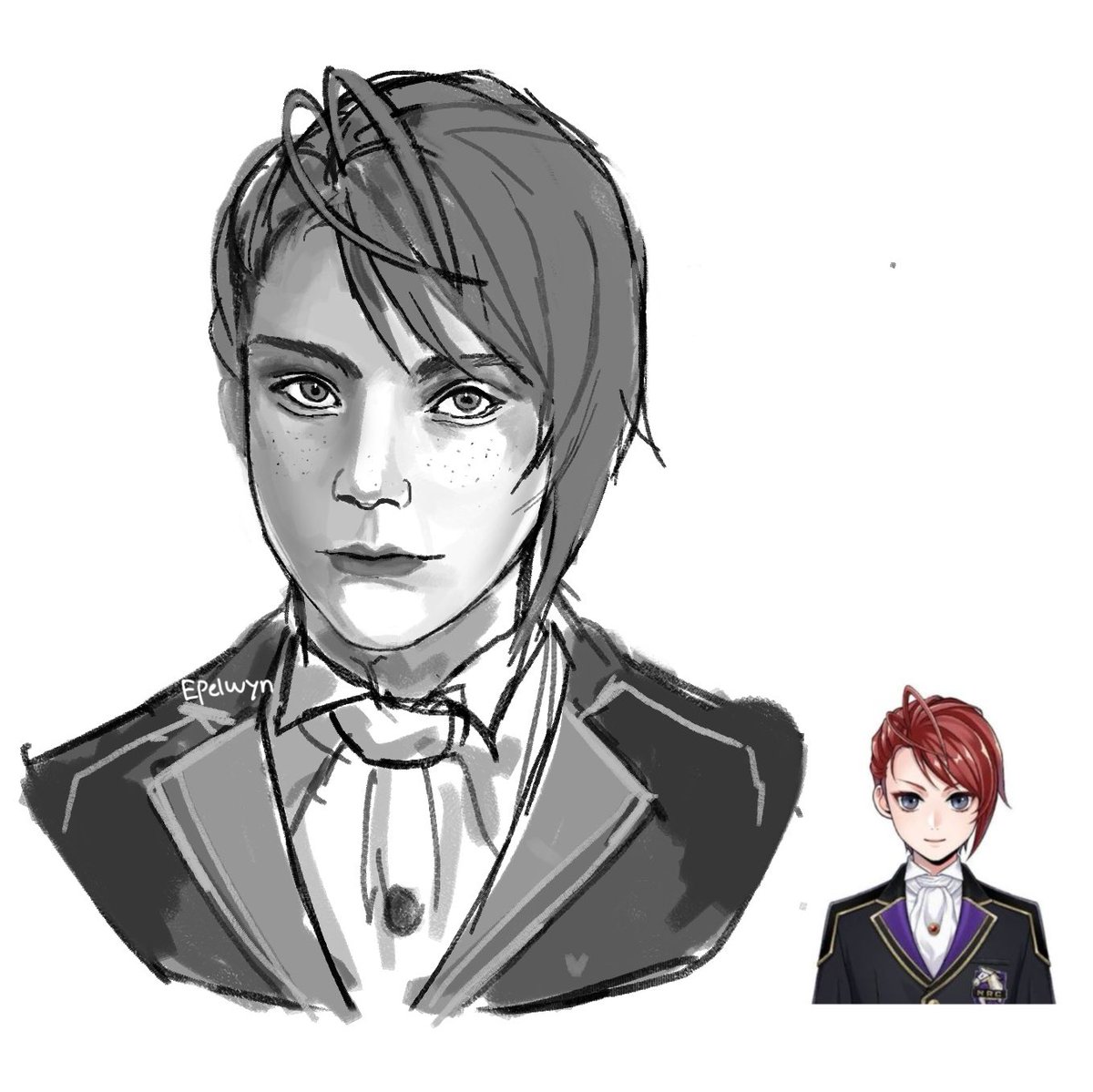 Epelwyn's tweet photo. Face study/practice with #riddleroseheart
#twst #ツイステ #twstファンアート #リドル・ローズハート ##twstファンアート #ツイステファンアート #riddle #twistedwonderland #heartslabyul https://t.co/Lcka0HailT