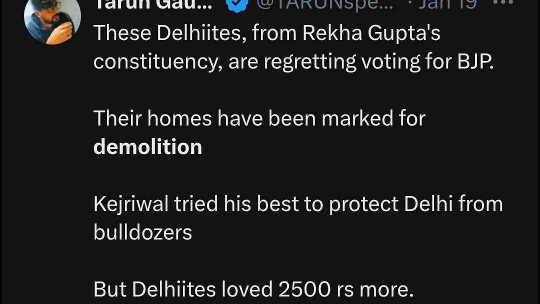 5623_vikram's tweet photo. People like you are always at the front of the line when it comes to protesting encroachment removals. Be fr, if that hostel were being demolished because it was in terrible condition, you’d probably be out there protesting that too. https://t.co/zD1Nyk1SmG