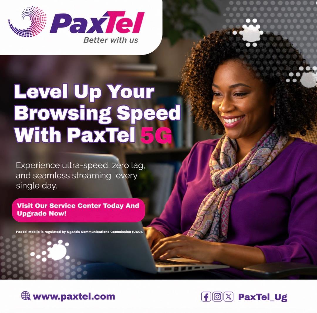 Paxtel_mobile's tweet photo. Don’t let slow internet slow down your Monday — Level up your hustle with the #PaxTel 5G Internet, and make this week count 👌🏾. 

#PaxTel5G 
#MondayMotivation | #StayConnected https://t.co/CvUYhBSF8u