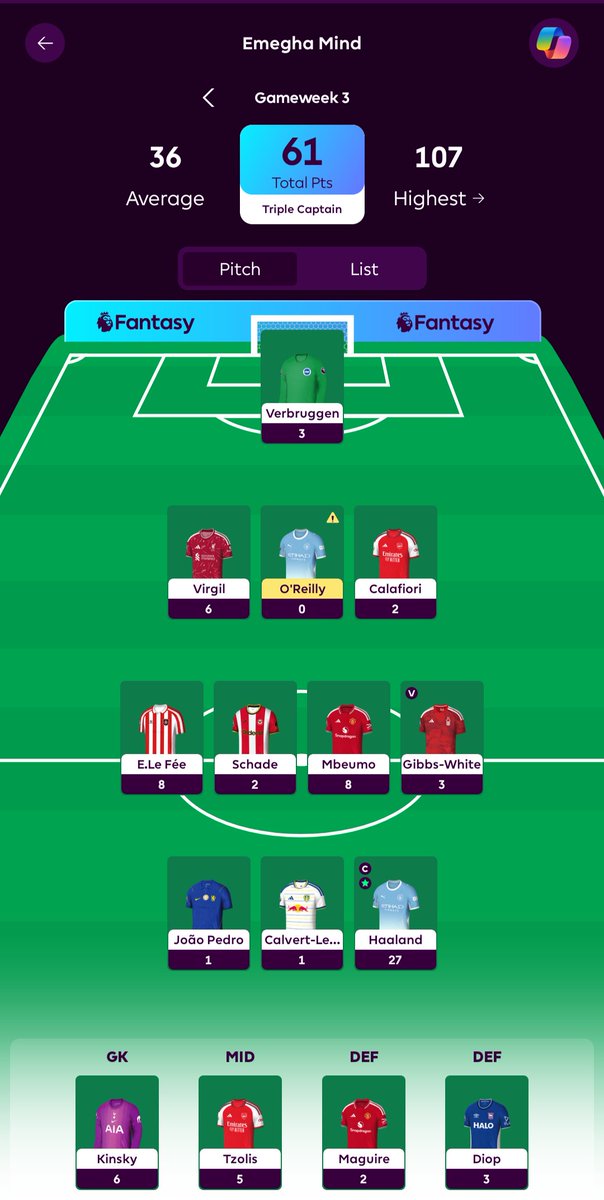 UPROARSW6's tweet photo. 63 all out! Could be worse :)

#FPL https://t.co/MOVYzj9P2L