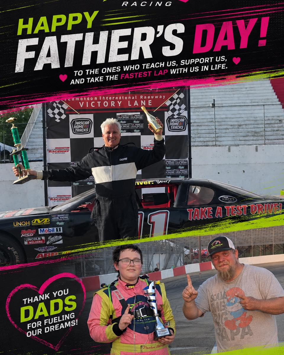 MandyProntzwdg's tweet photo. HAPPY FATHER’S DAY TO THE FAST TRACK DADS! Some dads teach bikes. Ryan taught Paxton racetrack weekends. On race day, he’s crew chief, mentor, mechanic, chauffeur, and referee. Racing isn’t just a sport. It’s family. https://t.co/013aHu9VTd