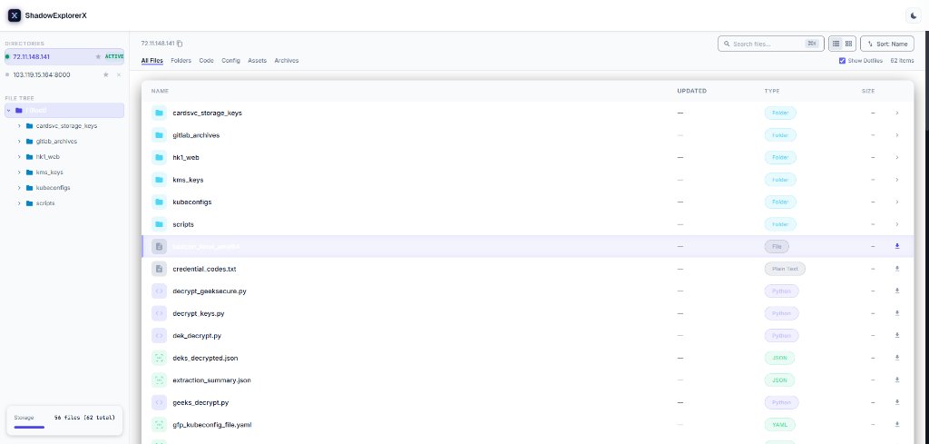ahmed_elessaway's tweet photo. Default server directory listings haven't changed since 1995.

So I built ShadowExplorerX ⚡

It turns plain Apache, Nginx &amp; Python server pages into a modern developer workstation with real-time search, regex code viewer &amp; dark/light modes.

Before vs After 👇 https://t.co/vXN1AtFo9Y