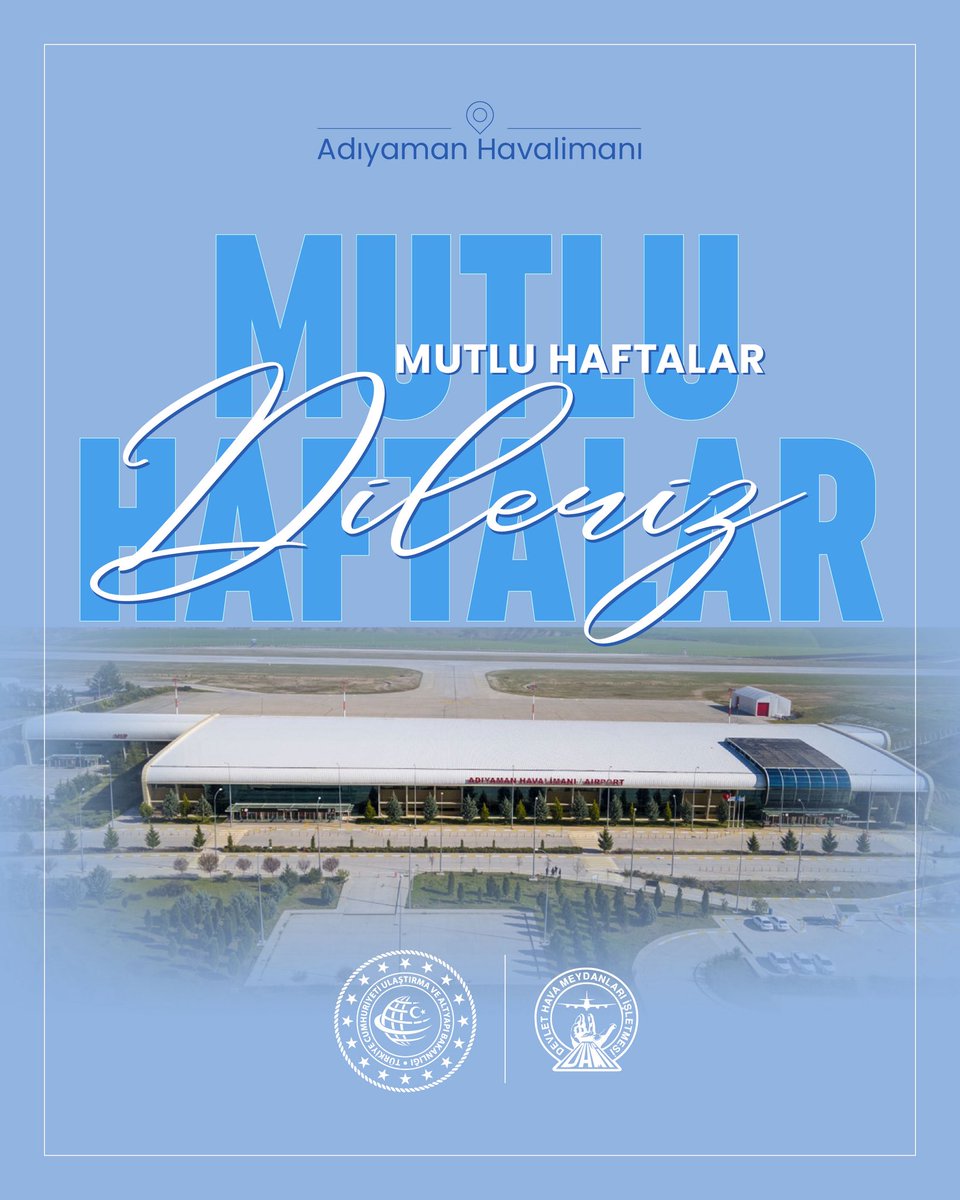 dhmikurumsal's tweet photo. Mutlu Haftalar Dileriz.

#TürkiyeHızlanıyor🇹🇷 https://t.co/Mz7eGqEz6A