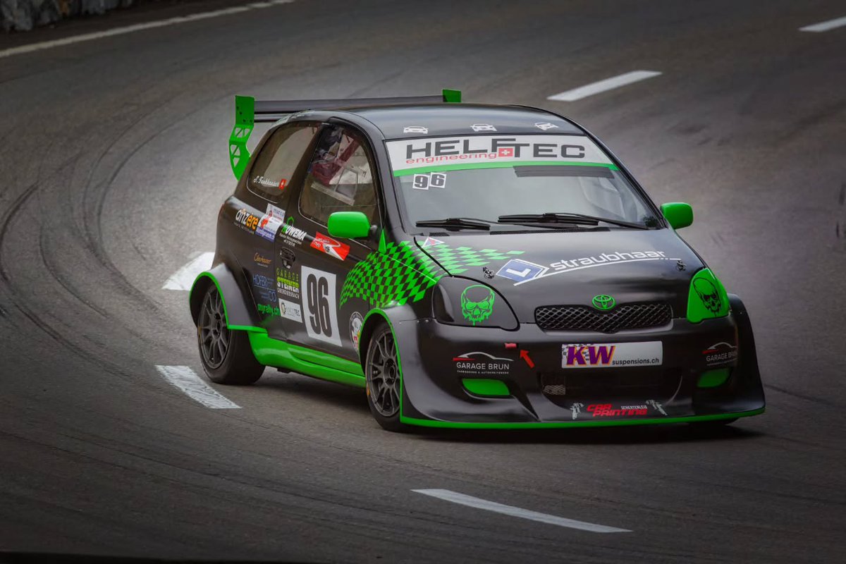 ModestoSeelx's tweet photo. Ayent–Anzère Hill Climb 2026 
Driver: Sabrina Fankhauser 
Car: Toyota Helftec Yaris 
Camera: Canon R5 Mark II / R6 Mark III 
Lens: RF 70–200 f/2. 8 L IS USM; RF 100–500 f/4. 5–7. 1 L IS USM https://t.co/nfMNBTbdm6