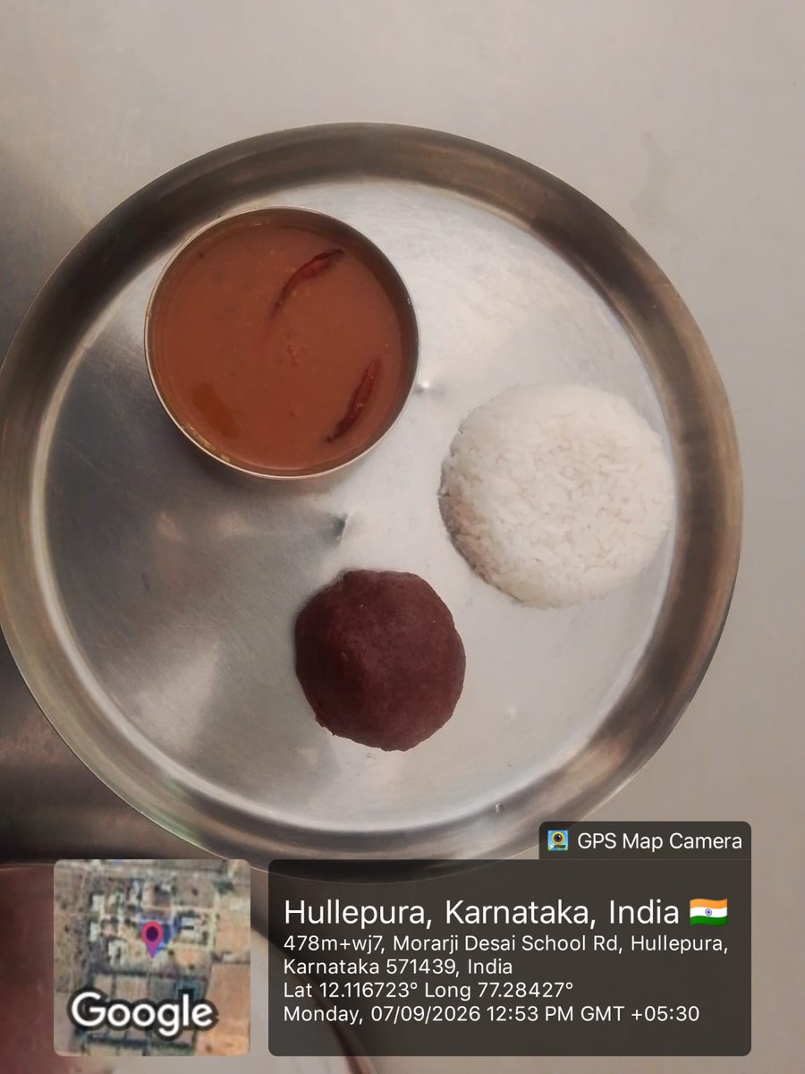 Morarji_Hanur's tweet photo. Today Lunch MDRS RS DODDI HANURU SC-190 https://t.co/NCZaU8eSeC