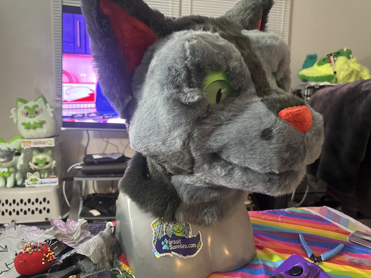 SuitsbyKosmo's tweet photo. The shaving begins…but I’m also afraid to shave too close 😅 https://t.co/3T8VUMgX8H