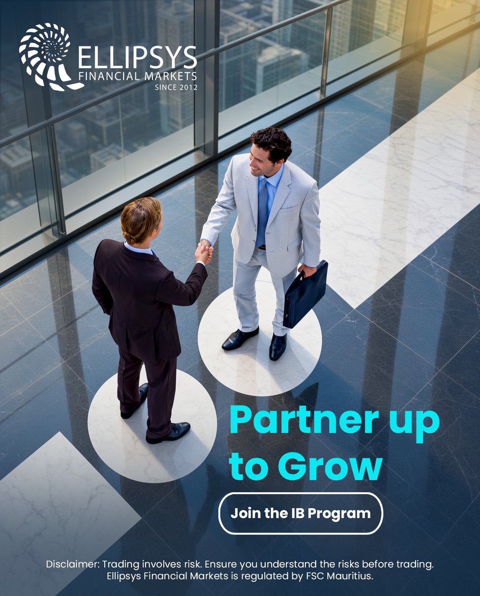 elpmarkets's tweet photo. Inviting Introducing Brokers to come and join Ellipsys Financial Markets.
Contact us on info@elpmarkets.com for more details.

#IntroducingBroker #EllipsysFinancialMarkets #TradeWithConfidence #GlobalMarkets #CurrencyTrading #FinancialGrowth #fyp #foryoupage #viralvideo #trending #foryou