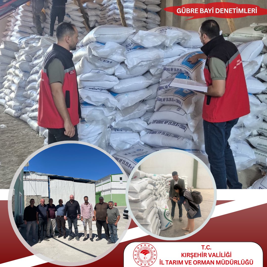 kirsehir_tarim's tweet photo. 🌱 GÜBRE BAYİ DENETİMLERİ

İlimiz genelinde faaliyet gösteren gübre satış ve dağıtım bayilerine yönelik denetimler, ekiplerimizce titizlikle gerçekleştiriliyor.

Gübrelerin mevzuata uygunluğu, ürünlerin etiket ve ambalaj bilgileri ile satış ve depolama koşulları kontrol ediliyor. https://t.co/50297C0lV3