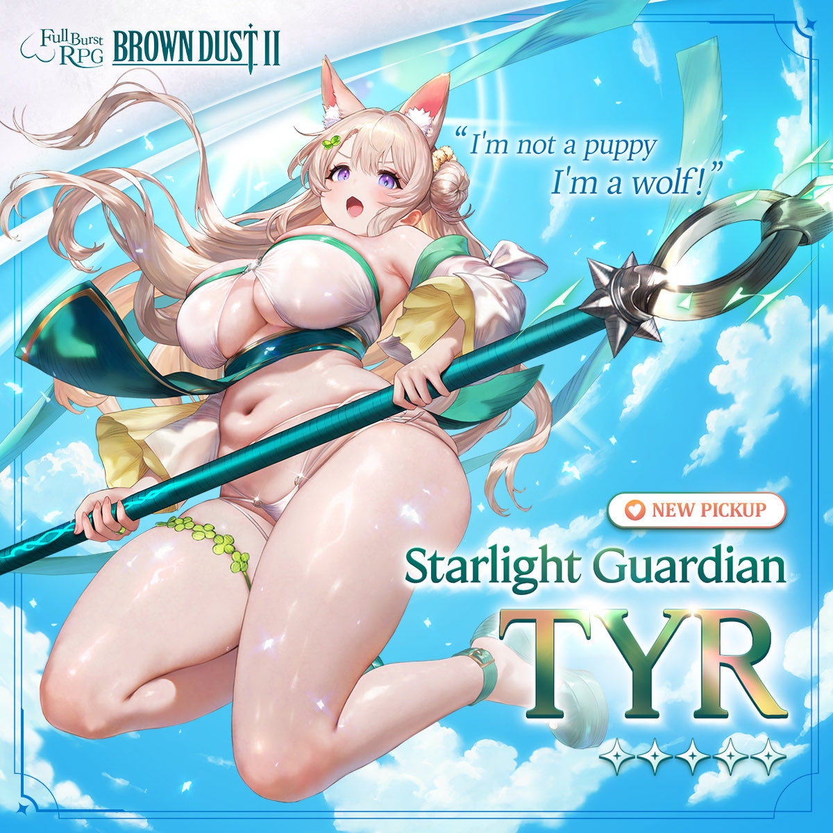 Naruhyy's tweet photo. #ブラウンダスト2 #browndust2 #chibi #tyr https://t.co/46MVwNN0ED