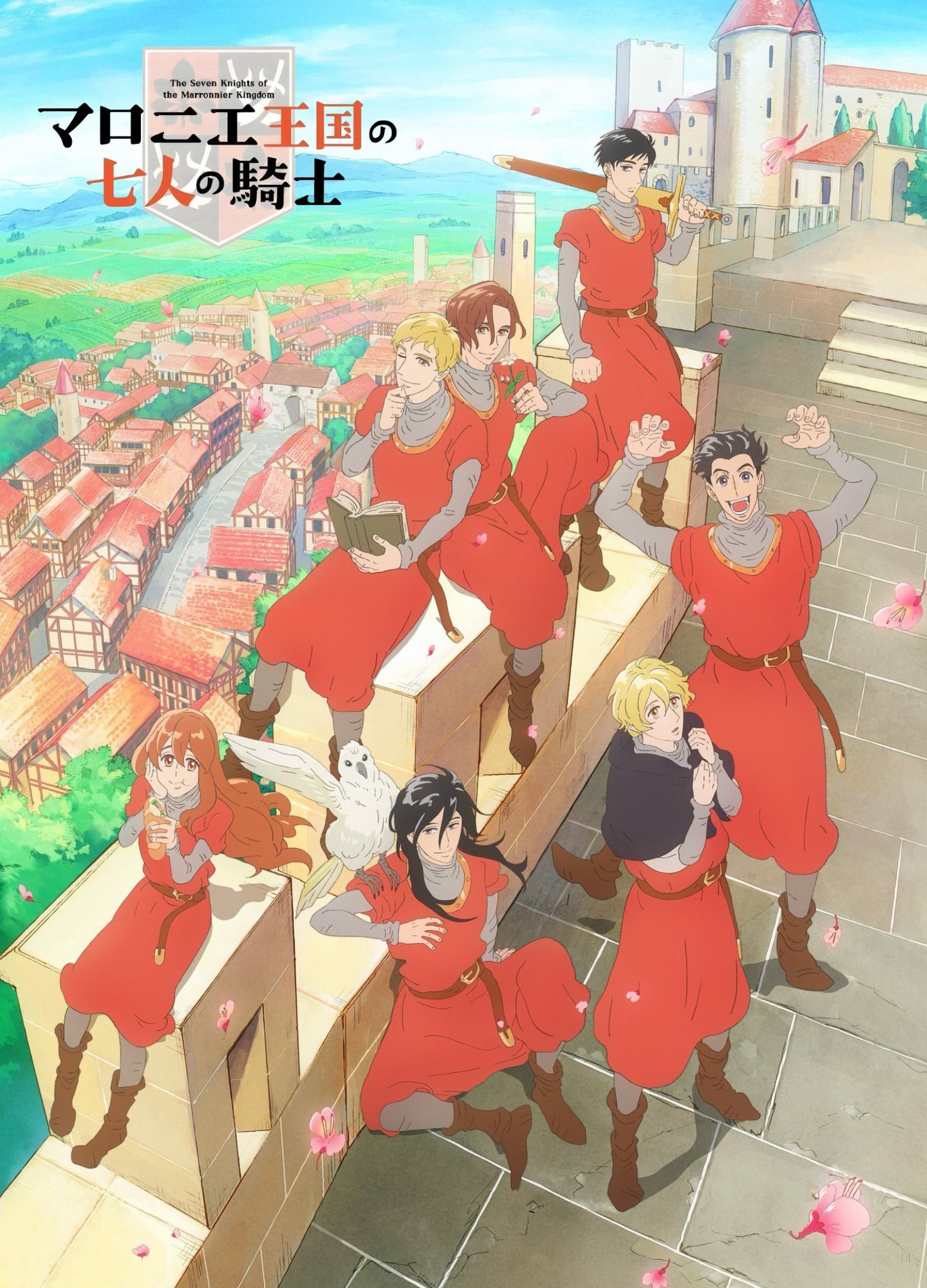 Pengumuman Cast The Seven Knights of the Marronnier Kingdom