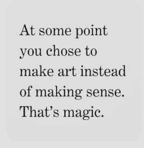 HonestMascot's tweet photo. Are you one of those who "chose to make art instead of making sense"?

 📽️  My #AiArt  ... which btw makes sense   ☺️ 😂 #history @grok @imagine https://t.co/g4cd0nMNcF