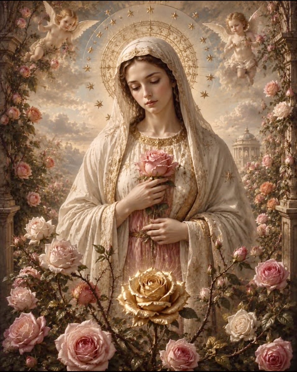 wilfred_solii's tweet photo. Hail, Mary, full of grace, the Lord is with thee.
Blessed art thou amongst women,
and blessed is the fruit of thy womb, Jesus.
Holy Mary, Mother of God,
pray for us sinners, now and at the hour of our death. Amen. https://t.co/pfxzfr53IE