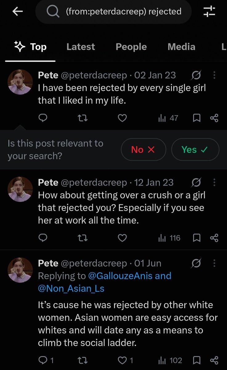 Tojo_IJA_6's tweet photo. Every time I qt your bum ass I get a hit post, let's see if it'll happen again. I guess JBW didn't work out for your repulsive ass. https://t.co/uFypsakj8q