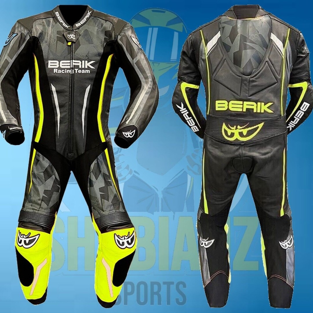 JeneeLalkaefz's tweet photo. New Berik one-piece cowhide leather motorcycle racing suit. https://t.co/9DmrwXi8NE