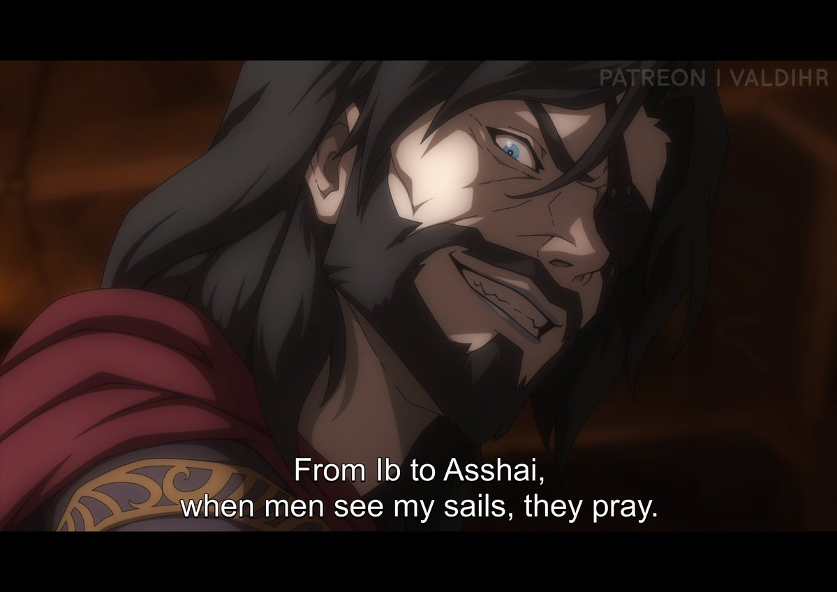 VladHarabagiu's tweet photo. Euron Greyjoy 🐦‍⬛

❄️ An Anime of Ice and Fire 🔥 https://t.co/PfZ9TQv7fi