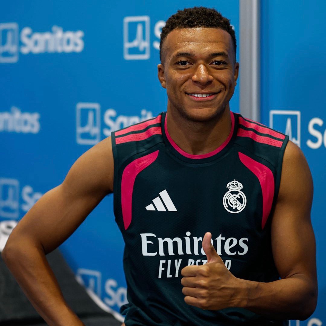 MadridXtra's tweet photo. 🚨 Kylian Mbappé will be in the press conference with Mourinho today! https://t.co/tMPCtw5vNw
