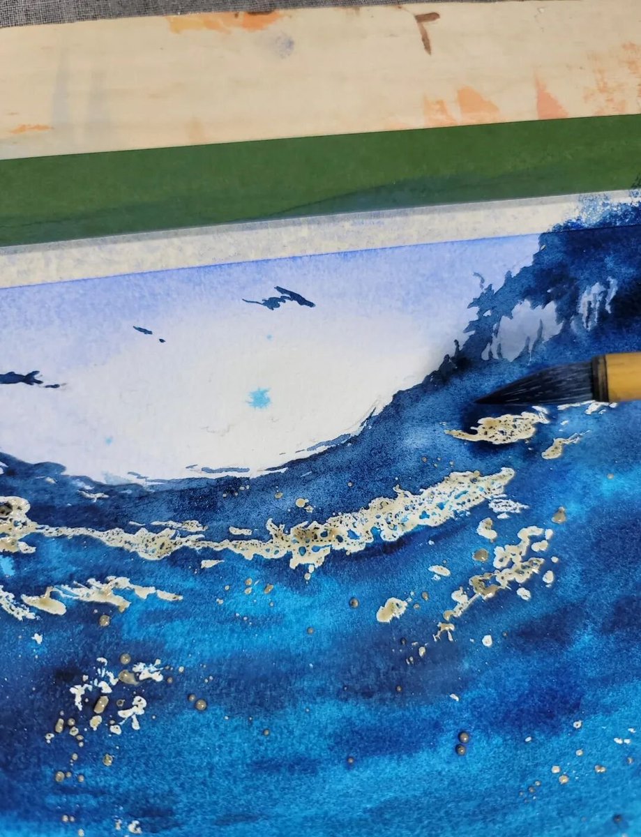 ambem654228's tweet photo. Trying watercolor painting in spare time is such a relaxing way to unwind!  Picking up a new hobby doesn’t have to take much time or money. https://t.co/Phyjh8VTxG