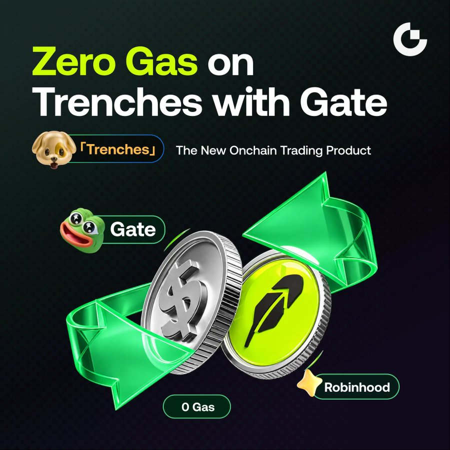 GateTrenches's tweet photo. The trenches are open. 

Gate Trenches is officially live, bringing onchain Meme trading into one seamless experience.  

No wallets to juggle. No bridges to cross. No seed phrases to babysit. Just load up your $USDT and start trading. Limited-time 0 Gas fees, with trading fees as low as 0.5%.  

See what’s running. Follow the calls. Find your next play.

One Gate. Every trade. Your next Meme trade starts here.
More details: https://t.co/MvwBsb4N1c
