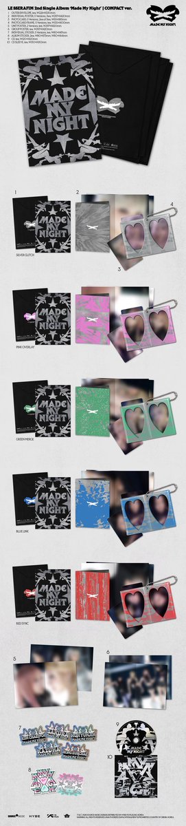 KorOkradShop's tweet photo. LE SSERAFIM 2ND SINGLE ALBUM ' MADE MY NIGHT '
เว็บ WV JP &amp; UMS LKD1 หารค่าส่งกลับไทย

CHEMICAL NIGHT 970
COMPACT 620
📦50/70(+20)

🎁GIFTS 2 Card/Album🎁
ส่งเรือ|🚢 20-30 วัน
สนใจ|สอบถาม dm ได้เลยค่ะ
#ตลาดนัดLESSERAFIM #ตลาดนัดLE_SSERAFIM #ตลาดนัดFEARNOT https://t.co/xDPMB830CY
