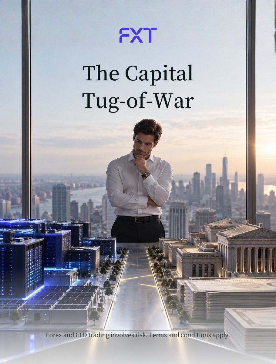 fxt_en's tweet photo. Big Tech’s AI boom could be reshaping more than equities. 🏛️⚡

With ~$200B in corporate borrowing, tech debt may increasingly compete with sovereign bonds for global capital.

Could this shift yields and cross-asset flows?

#MacroStrategy #BigTech #InControl https://t.co/QREU79GBOS