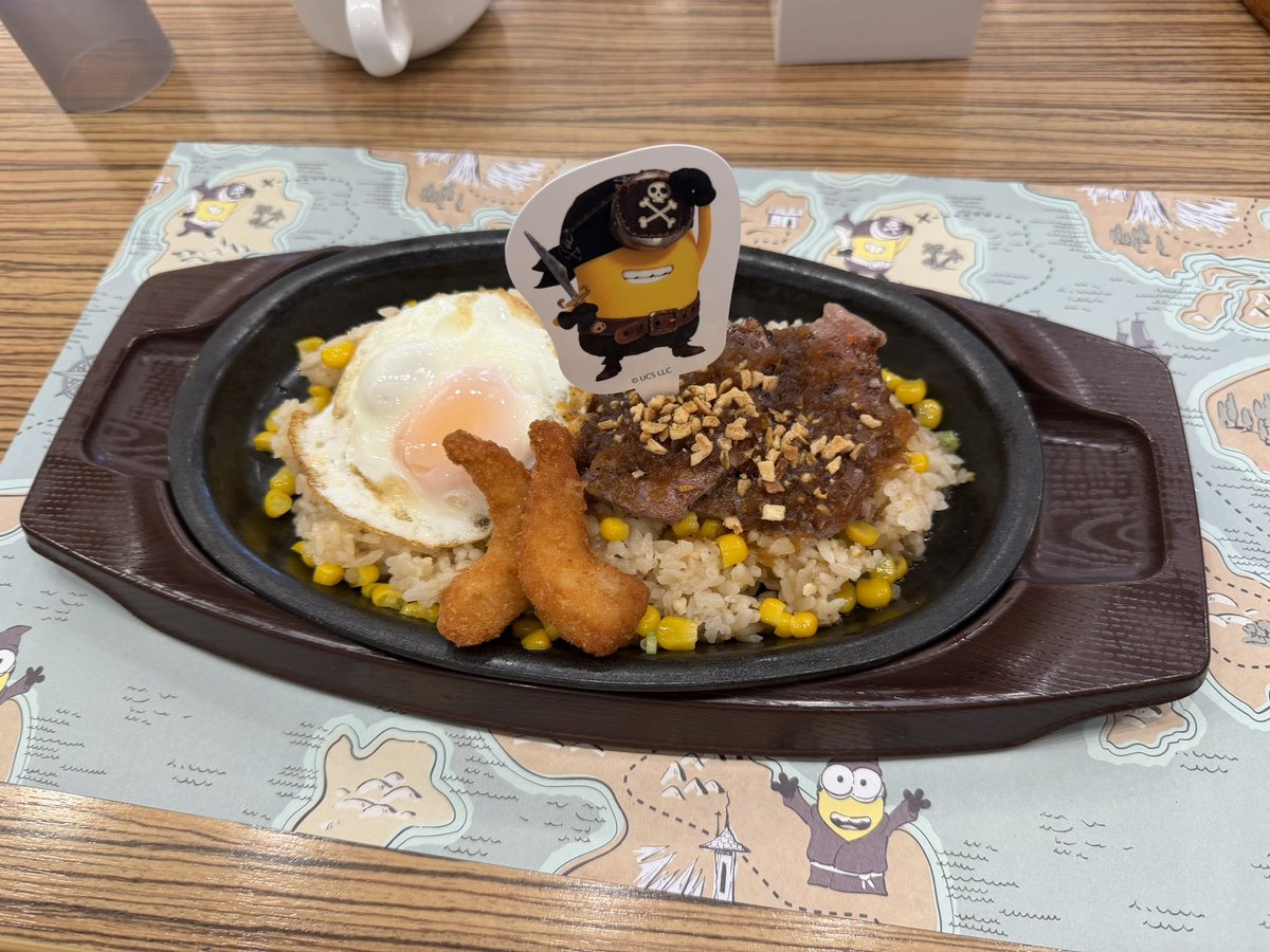seshikou's tweet photo. ガスト

ミニオンガーリックステーキピラフ
カフェモカかき氷 https://t.co/GuBp4HfWun