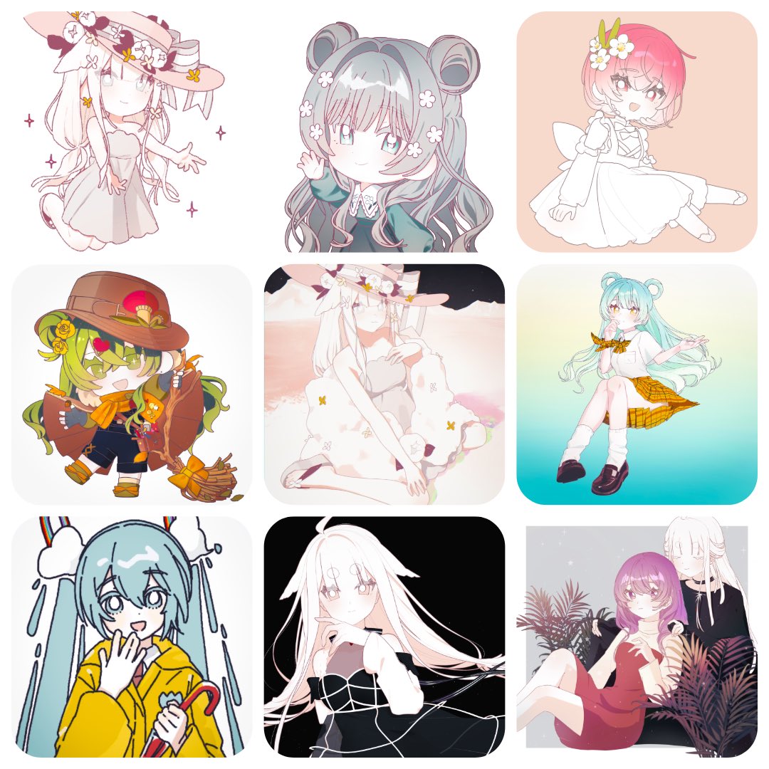 rngds95's tweet photo. #イラスト依頼
#有償依頼 
#skeb 
ポートフォリオ充実、実績のために 9月中〜の納期のご依頼を募集しています🙇‍♀️
SDイラスト、1枚絵、立ち絵、小物など とにかくかわいいイラストをたくさん描かせていただきたいです！
DMからご相談でも構いません！
ぜひご検討ください🌷

ツリーにリンクがあります！ https://t.co/1CiGuK5pYD