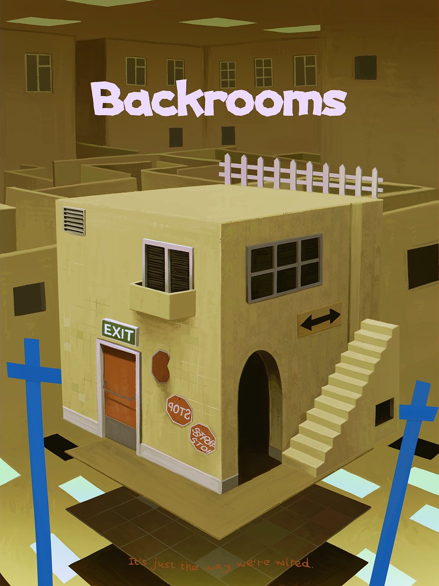 Kamannbelimi's tweet photo. #Backrooms https://t.co/8F2yzCQ6cE