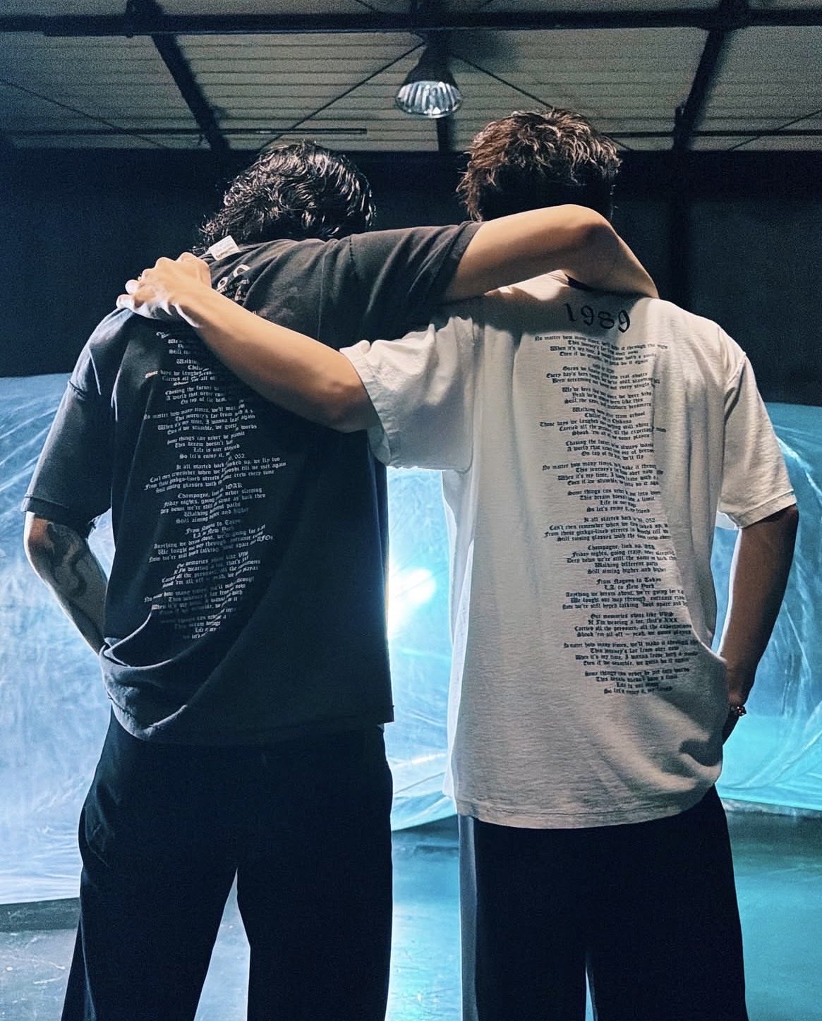 CNBLUE 歌詞Tシャツ5枚+バッグ おまとめ 未使用 CNBLUE 歌詞Tシャツ5枚
