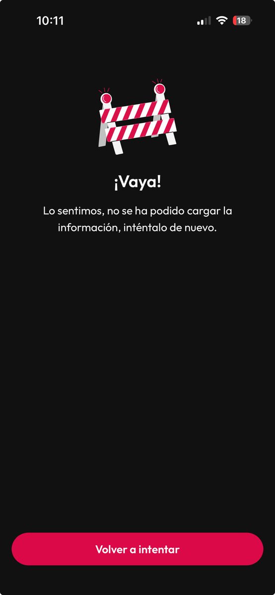 MaicasPena's tweet photo. La app tampoco funciona @openbank_es https://t.co/7AwLl0F7tz
