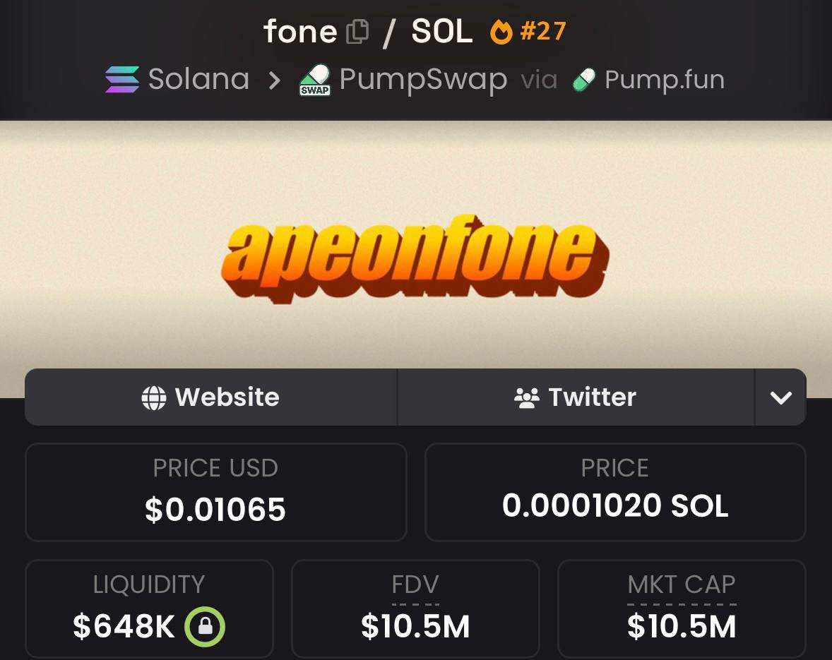 Wmafia6's tweet photo. $fone

Been eyeing this for days. Like this entry, grabbed a small starter bag here.

https://t.co/ThHG2qsHx5

https://t.co/vIJehlzszw https://t.co/qc26QNTxKt https://t.co/nKjvwp9QS9