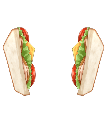 Haniriko_'s tweet photo. #VTuber素材 #おはようVTuber素材 
【サンドイッチに挟まれる素材🥪】

「『推しサンドイッチ』です！」
「おはよう！朝食はしっかり食べるんだよ～🥪」

トマト・ハム・フルーツ・たまごがあります♪
投稿など、ご自由にお使い下さい！
使用報告などいただけたら喜んで見に行きます😆💞
使用条件なし・加工���加筆OK