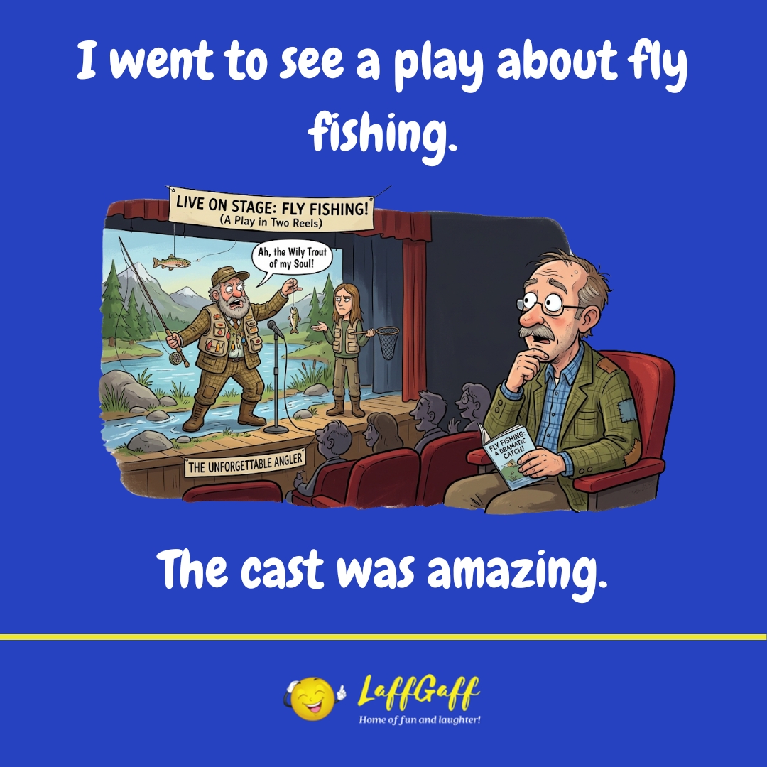 KendaDomaggox's tweet photo. I saw a play about fly fishing. The cast was amazing. https://t.co/3Bpf04d7j1