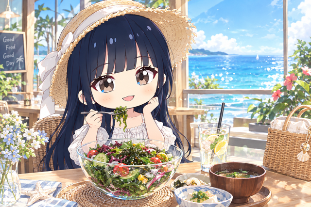 fujitomi_8740's tweet photo. 今日は 🥗#海藻サラダの日🥗

キラキラ輝く海を眺めながら
みずみずしい海藻サラダをいただく夏のランチ🌊🍴

毎日の食事も、資産形成も、
無理なくコツコツ積み重ねることが大切😊✨

#FX自動売買 #シストレセレクト365
#海藻サラダの日 #海藻サラダ #野菜 https://t.co/7mTVGj8AgF