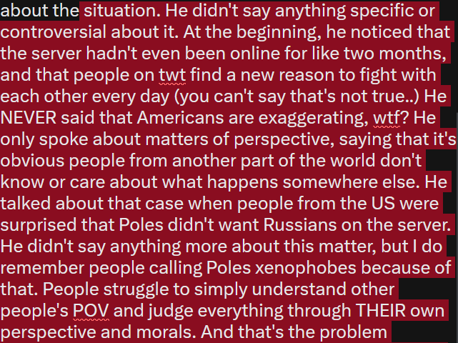 Locoqv's tweet photo. @RacoonChilli So much misinfo, it's insane. People who didn't even watch the stream or speak Polish, and only saw a few tweets, think they know everything he said and the context of it. First - he has seen the Multi case, because the commentary channel he always watches talked about the+ https://t.co/S00dLmzOBe