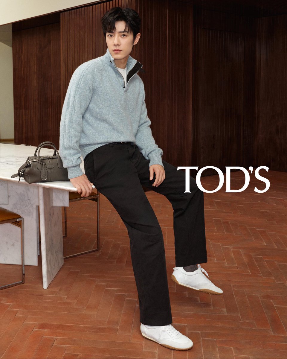 xiaozhanjapan's tweet photo. 2026/09/07
肖戦がグローバルブランドアンバサダーを務める「TOD’S ｣微博更新

2026年秋冬コレクション広告キャンペーン
画像4枚公開❤️
 #シャオ・ジャン #XiaoZhan 
#XiaoZhanxTODS https://t.co/R9KwHdjD30