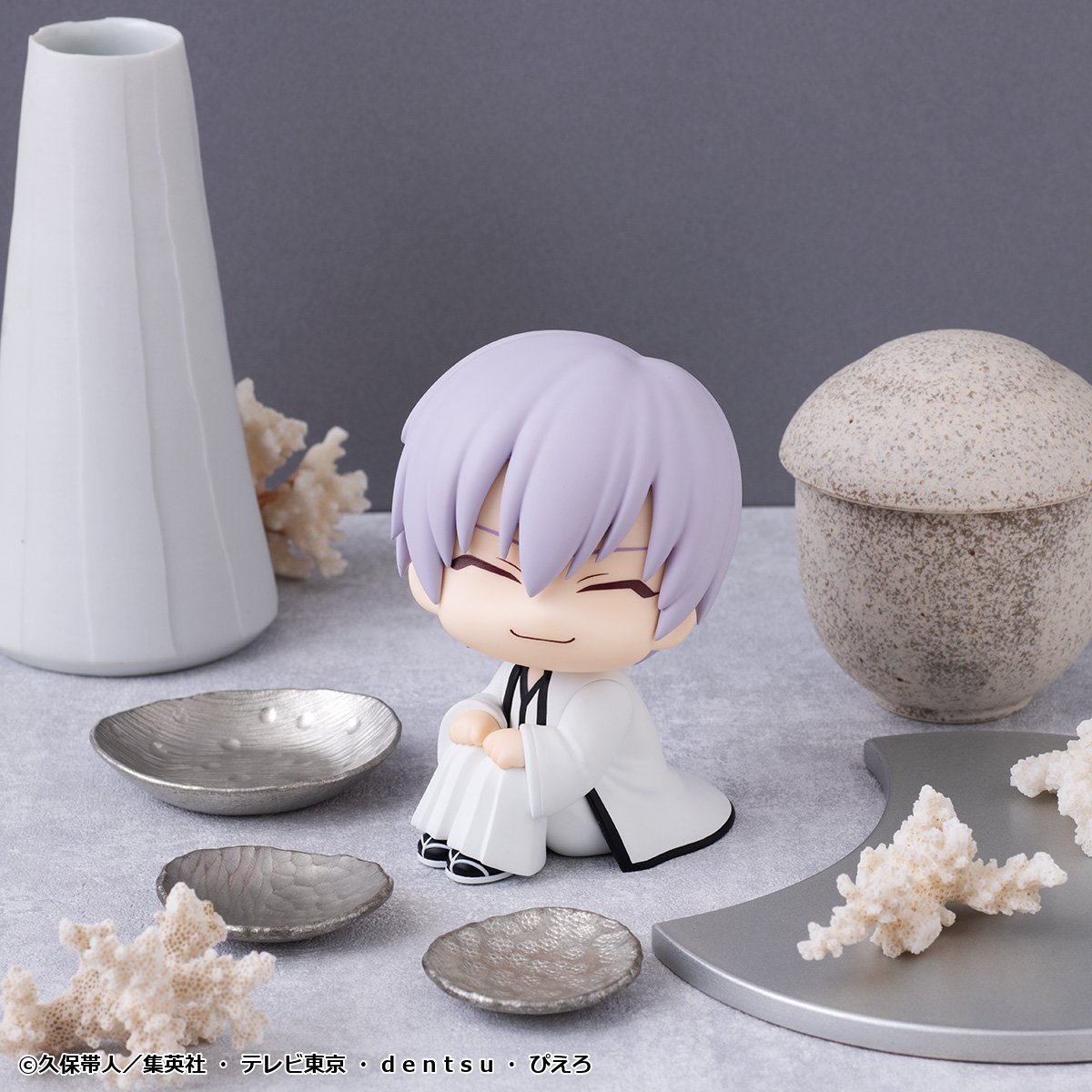 megahouse_tori's tweet photo. 【#BLEACH】

◤彩色原型初公開！◢

■━━━━━━━━━□
見上げる見守るフィギュア
るかっぷ 
TVアニメ『BLEACH』
藍染惣右介
市丸ギン
□━━━━━━━━━■

TVアニメ『BLEACH』より、
藍染惣右介と市丸ギンがるかっぷに登場メガ～❕

⏰予約開始は9月10日(木)

予約情報は当アカでお知らせメガ！
https://t.co/W3mnhdnEuz

#BLEACH_anime #るかっぷ