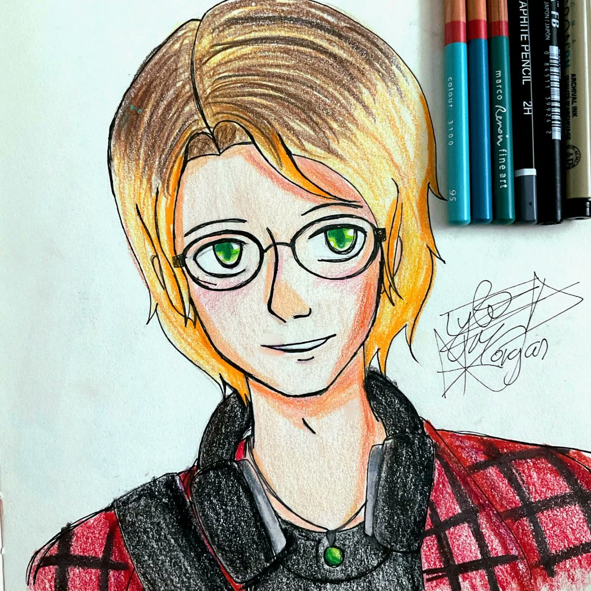 LynneElenbaas's tweet photo. I remembered traditional art exists. My skills are so rusty. https://t.co/KQyZ8H6Ql7