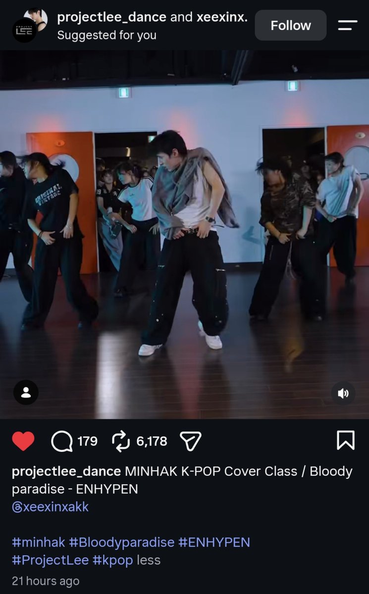 lejayndarystar's tweet photo. bloody paradise world domination 🍀this is the 2nd dance class in korea that i saw. the first one is the 1million one 🙇‍♀️ https://t.co/TIhnDTQQnN