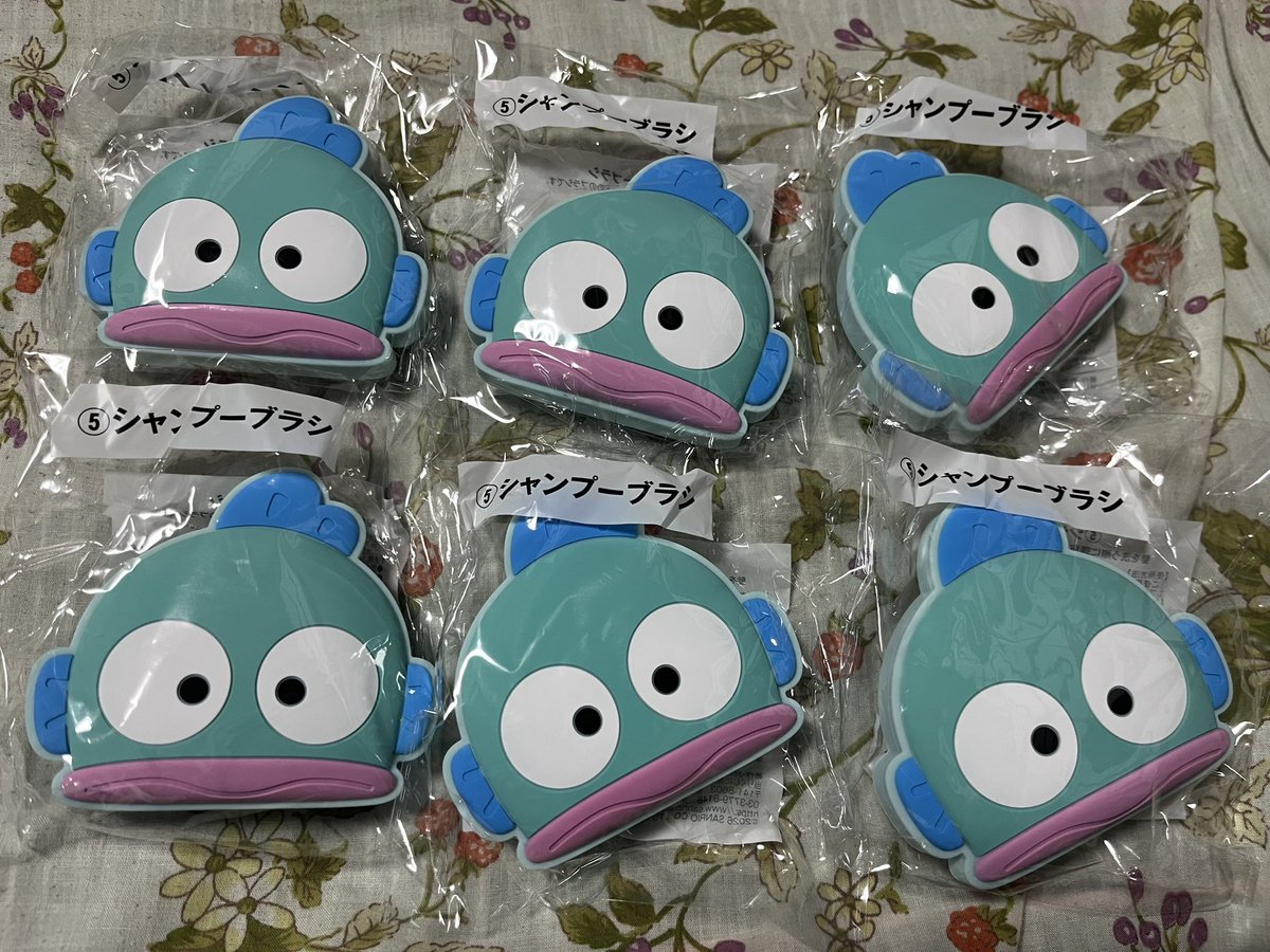 Bear_tt5_Geisha's tweet photo. ハンギョドン 当りくじ サンリオくじ 一番くじ 1番くじ 交換 買取

譲】
②クッション　２
③バスクロック　6
④ポンプボトル　４
⑤シャンプーブラシ　５
⑧フェイスタオルA   4
⑨フェイスタオルB   6
⑩収納ボックス白　４
11収納ボックス青　４
12ミニトートA    4
13ミニトートB    4

↓リプ https://t.co/54FsfL2Fgu