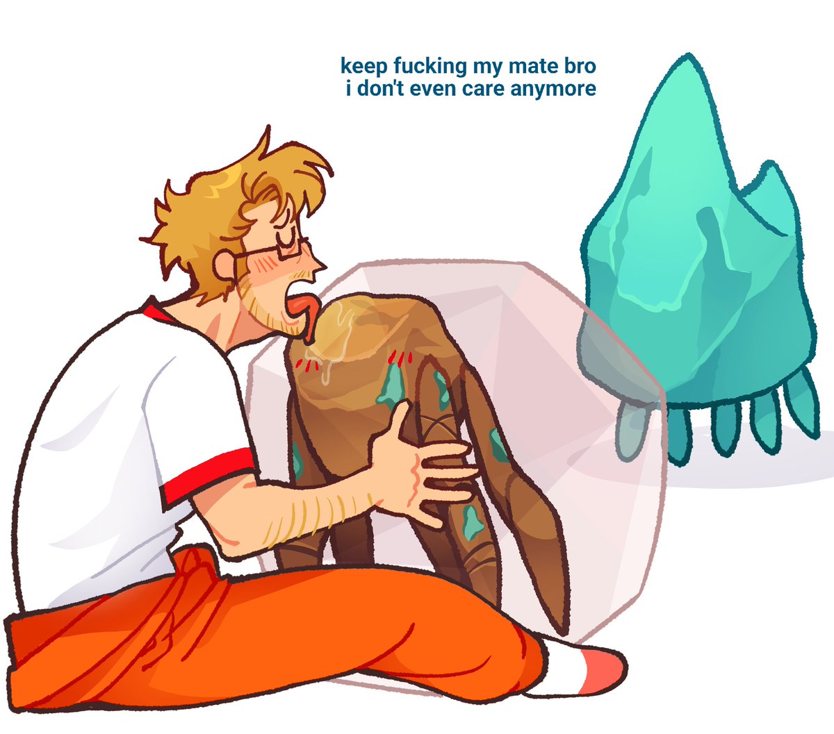MildlyAv3rage's tweet photo. Shipping grocky is really funny to me when I remember Adrian (they'll join in too) https://t.co/4KGs2RvW7u