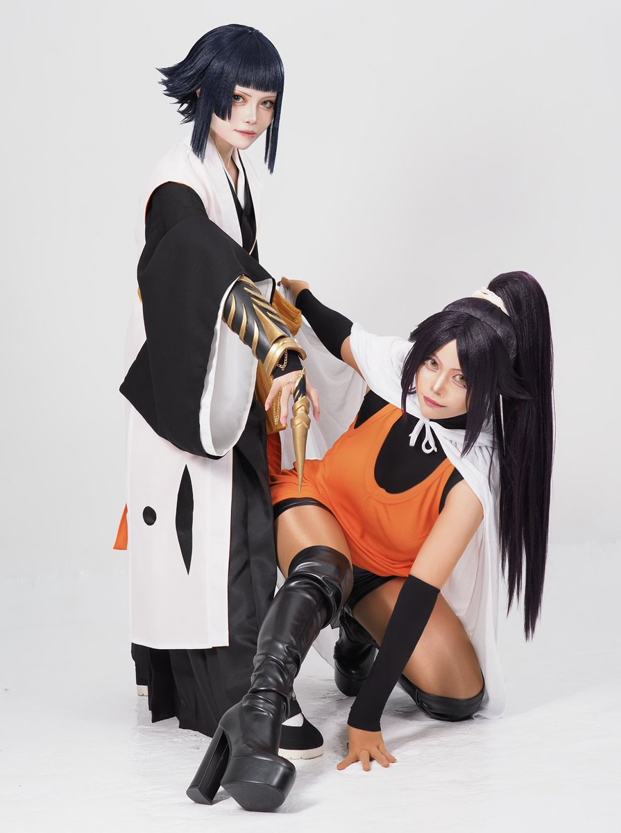 sakusaku_235's tweet photo. ⚠︎Cosplay BLEACH

✦・┈┈┈┈┈┈┈┈ ・✦
　　砕蜂　　
　　　　　四楓院夜一
✦・┈┈┈┈┈┈┈┈ ・✦

📸✨@TS2434 
砕蜂@nyopanyo3 
#ノンタ撮影交流会 https://t.co/Ord9xKaTMd