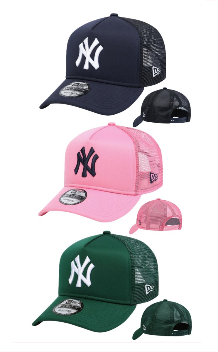 9August_'s tweet photo. 𝐒𝐚𝐥𝐞 10% New Era 🇰🇷 New York Yankees Sponge Cap 💖1,120฿ 

ปรับไซส์ได้ 🐽
____________  
ส่งแอร์ ✈️ + ฟรี ems รับมัดจำ 50% 
💳 บัตรเครดิต+2%
#พรีออเดอร์เกาหลี https://t.co/cMCSyY9u5m