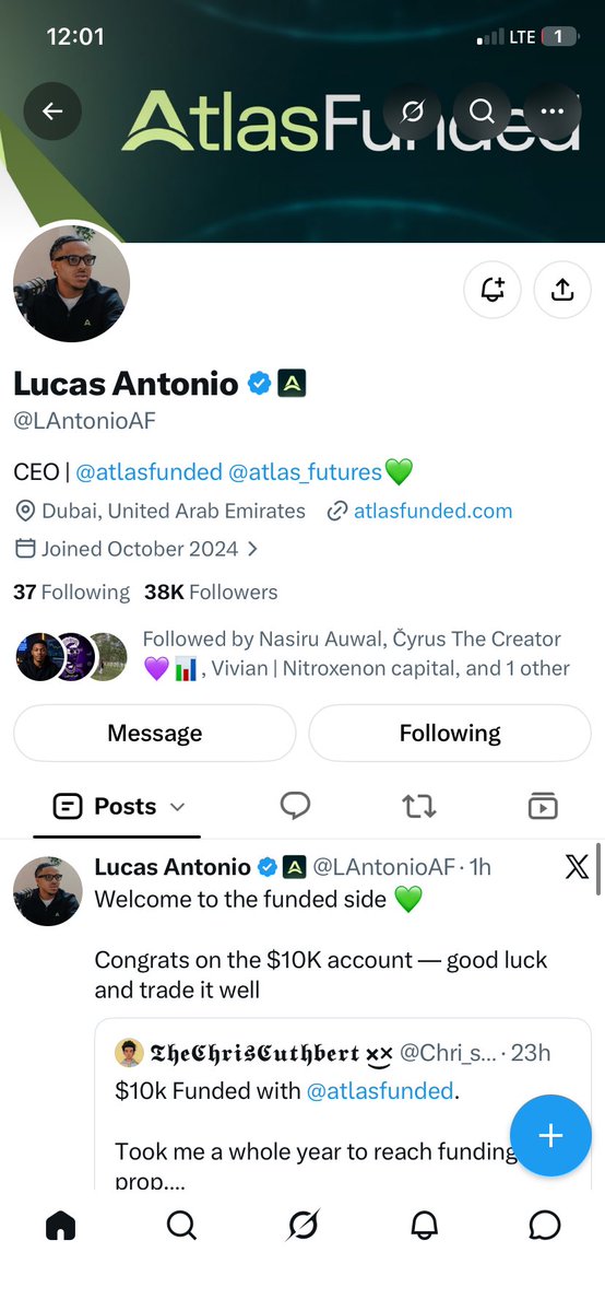 thefxGiant's tweet photo. @Nasiru__FX @LAntonioAF @atlasfunded Done 
✅ 
@ChespiritoRGB @LouieDi13 @PChidambaram_IN https://t.co/5vtAZVhK9v