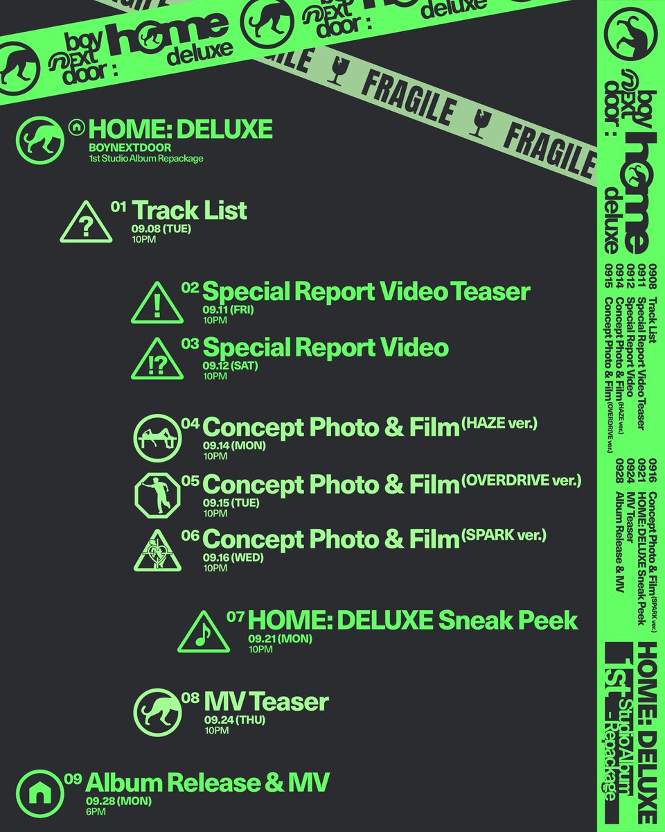 BOYNEXTDOOR_KOZ's tweet photo. BOYNEXTDOOR [HOME: DELUXE] Scheduler

🎧 Pre-save &amp; Pre-order
🔗 https://t.co/8HBngAqDC9

#BOYNEXTDOOR #보이넥스트도어 #BND
#HOME_DELUXE https://t.co/OW1FfYF8sH