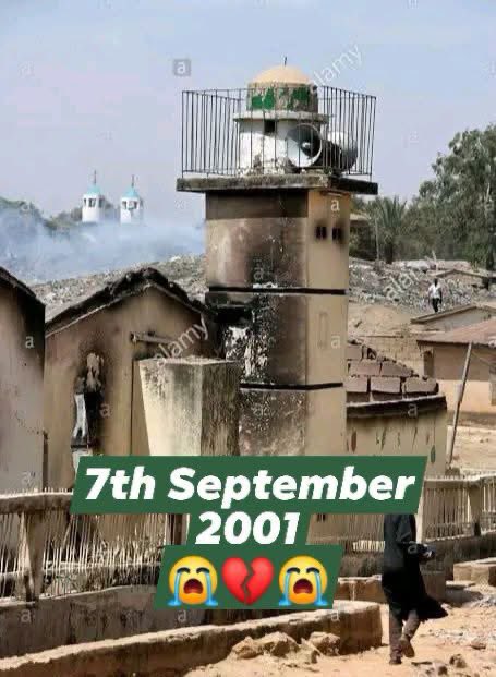 Abdul_Ahmad_'s tweet photo. OUR ONLY CRIME TO THEM WAS THAT “WE ARE MUSLIMS”.

7 September 2001 was not an ordinary day. It was a day that left a permanent scar on the memories of the Hausa-Fulani Muslim community in Jos. Twenty-five years may have passed, but some memories do not grow old.

Why do we need to remember?

We remember not to teach hatred, revenge or division, but to preserve the truth against contamination and learn from the wounds of the past. We remember because a people without memory can easily become victims of history again. Let the world know that these days were real, these losses were real, and the tears were real. We may forgive, we may seek peace, and we may choose reconciliation but we WILL never forget. 

Is there a need for our upcoming generation to know?

Yes, for them to know the nature of their town, people, diversity and other issues.

I will personally never forget that Friday. I will never forget that Saturday. And I will never forget that rainy Wednesday. They were not ordinary days. They were days of fear, survival, loss and unimaginable pain.

We must remind the world of the lives we lost, almost 1,000 people according to accounts of the violence. Behind every figure was a human life, a family, a story, a future that was suddenly cut short by the enemies of peace calling themselves “Yan Kasa”.

We must remember the homes that were set ablaze, the properties destroyed, businesses wiped out, farms and other sources of livelihood lost, and the wealth accumulated by families over generations reduced to ashes within days.

We must remember those who were displaced from their homes. We must remember mothers who lost children, children who became orphans, husbands who lost wives and wives who lost husbands.

And we must remember the fear, the anxiety, the uncertainty and the feeling that the place we called home was suddenly no longer safe.

Some may want history to move on without looking back. But you cannot heal a wound by pretending it never existed.

For us, the lesson was profound.

We learned that security cannot be taken for granted. We learned that communities must remain vigilant. We learned that friendship must be tested by difficult times, not merely by peaceful days.

But most importantly, we learned the value of unity, self-preservation, solidarity and peaceful coexistence.

We remember those terrible days not because we seek revenge, but because we refuse to allow the suffering of our people to disappear from history.

Our dead deserve to be remembered, our displaced deserve to be remembered and our destroyed homes and livelihoods deserve to be remembered as well.

And the lessons of 2001 deserve to be remembered. Twenty-five years later, I still remember that Friday, Saturday and  that rainy Wednesday. The memories are still fresh because the losses were real, the pain was real and history must never forget.

We won't be the first to ignite a fire, but if another person ignite the fire, we'll use every available means to extinguish the fire to protect ourselves and to ensure we're not victims.

@bbchausa @AJEnglish @ARISEtv @channelstv @hrw @AmnestyNigeria @amnesty @cnnturk @CNN @RFI