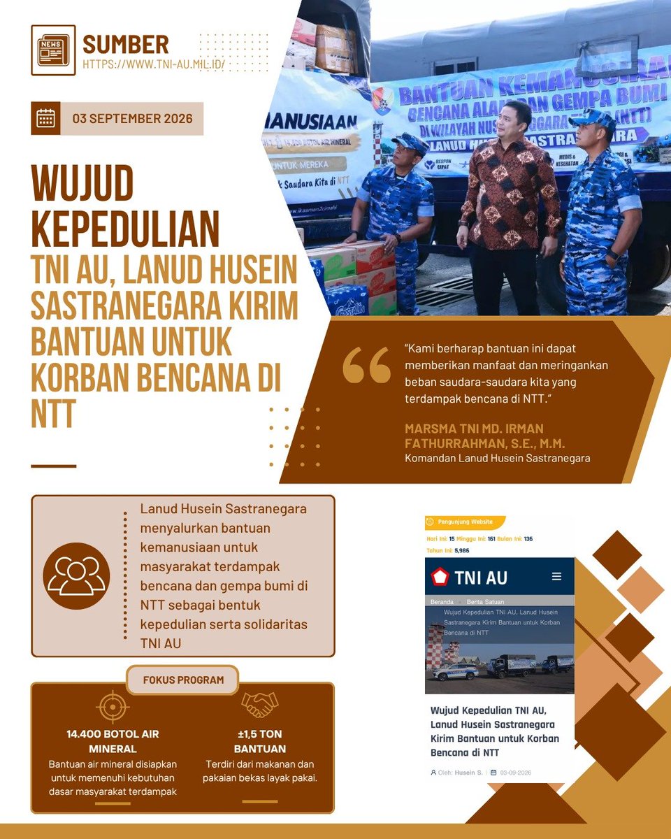 rafiakip2's tweet photo. Kebahagiaan TNI bersumber dari keceriaan rakyat yang terlayani dan rasa percaya masyarakat yang mereka ayomi.

Situasi Apapun Hadir https://t.co/yH5dtH0Zd5