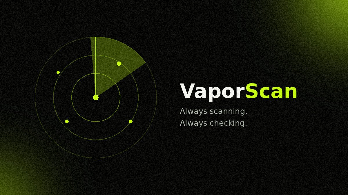 vaporscanrh's tweet photo. Seven checks. Every weight public. It already caught the trick scammers use most a link that redirects to a real site to borrow its score. Capped at 35, no exceptions, explained in the open.

Not another audit nobody reads. A scanner anyone can run. https://t.co/8raU4iiXZ9