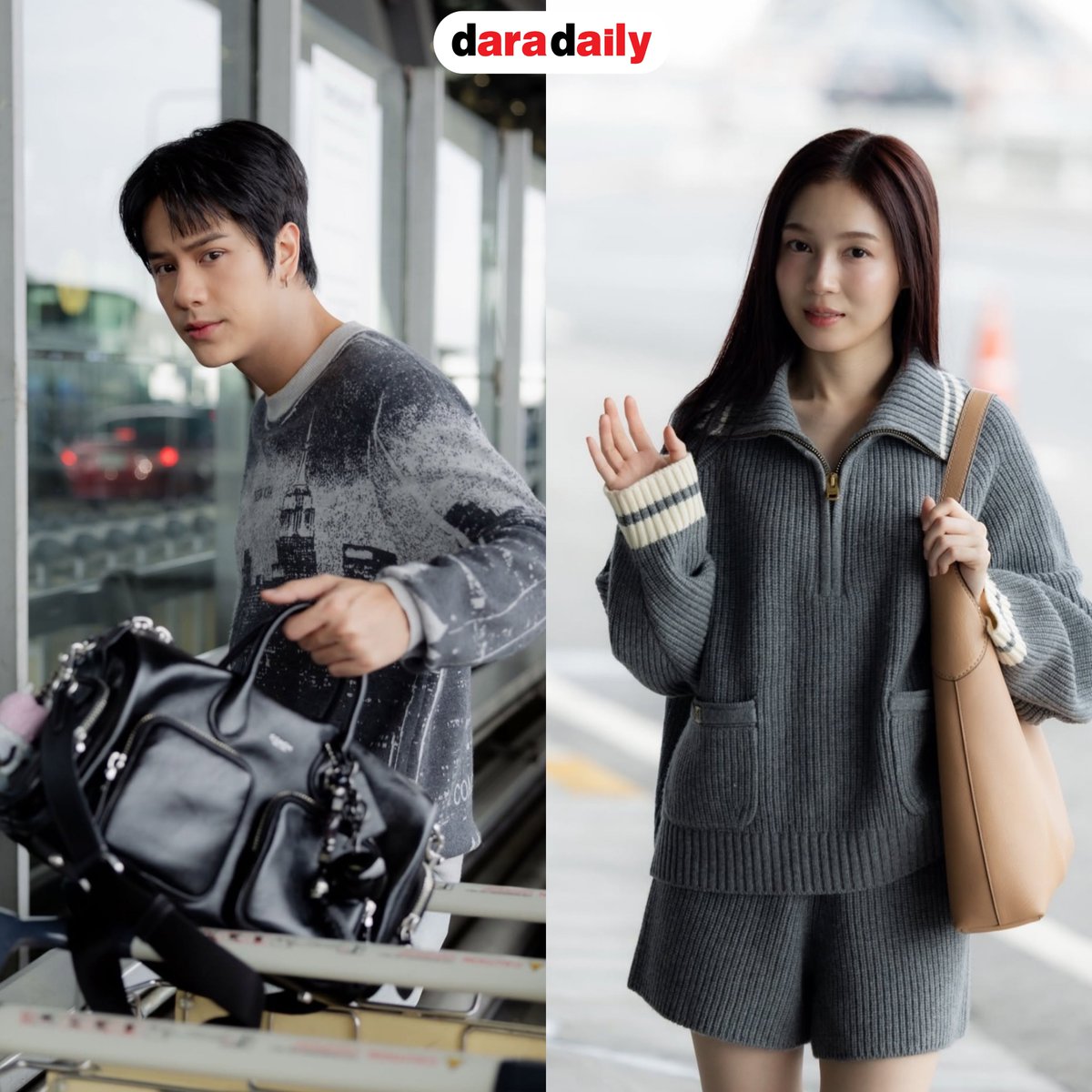 daradaily's tweet photo. 🥰✈️ส่งออกคนหล่อ! คนสวย! “นนน กรภัทร์” Friend of Coach South East Asia และ “เลิฟ ภัทรานิษฐ์” แพ็คกระเป๋า🧳🎒 บินสู่เมืองนิวยอร์ก ประเทศอเมริกา เพื่อเตรียมร่วมชมแฟชั่นโชว์ Coach Spring 2027 วันที่ 10 กันยายนนี้ เวลา 6.30 น. ตามเวลาประเทศไทย  🎊💫🌤️😘

Cr. FB: GMMTV
.
.
#นนนกรภัทร์ #เลิฟภัทรานิษฐ์ #loverrukk #nanon_korapat #CoachSpring27 #daradaily #ดาราเดลี่ #ข่าวบันเทิง