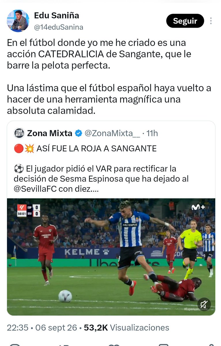InfanteriaBetis's tweet photo. " Periodista " imparcial

@14eduSanina https://t.co/M8xRuKLcLA