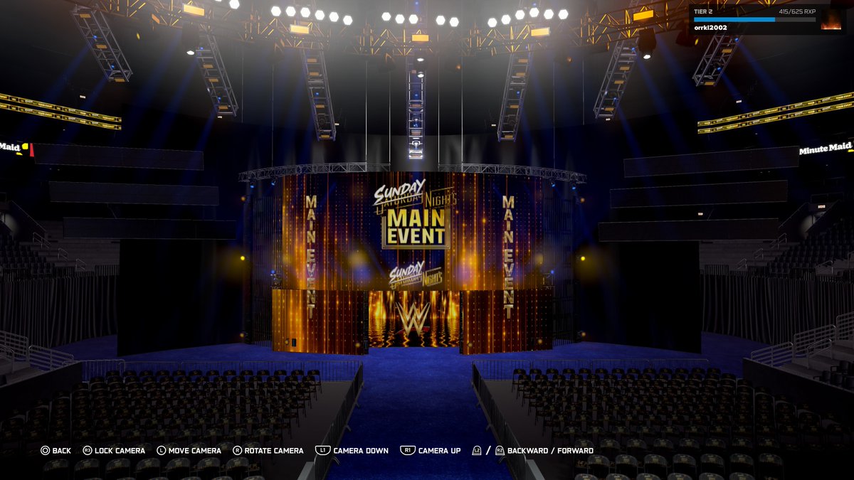 ORRKL2002's tweet photo. SUNDAY NIGHT’S MAIN EVENT ’26: ATLANTA 🍑 

🚨Last night in Atlanta. Today in WWE 2K26. 🫡💯

🏟️ Arena Name: SNME ’26: ATLANTA

🔎 Tags: SNMEATL • SundayNightsMainEvent • ORRKL2002

🎮 Creator: ORRKL2002

#SNME #WWE2k26 https://t.co/o5nW8TL0ug